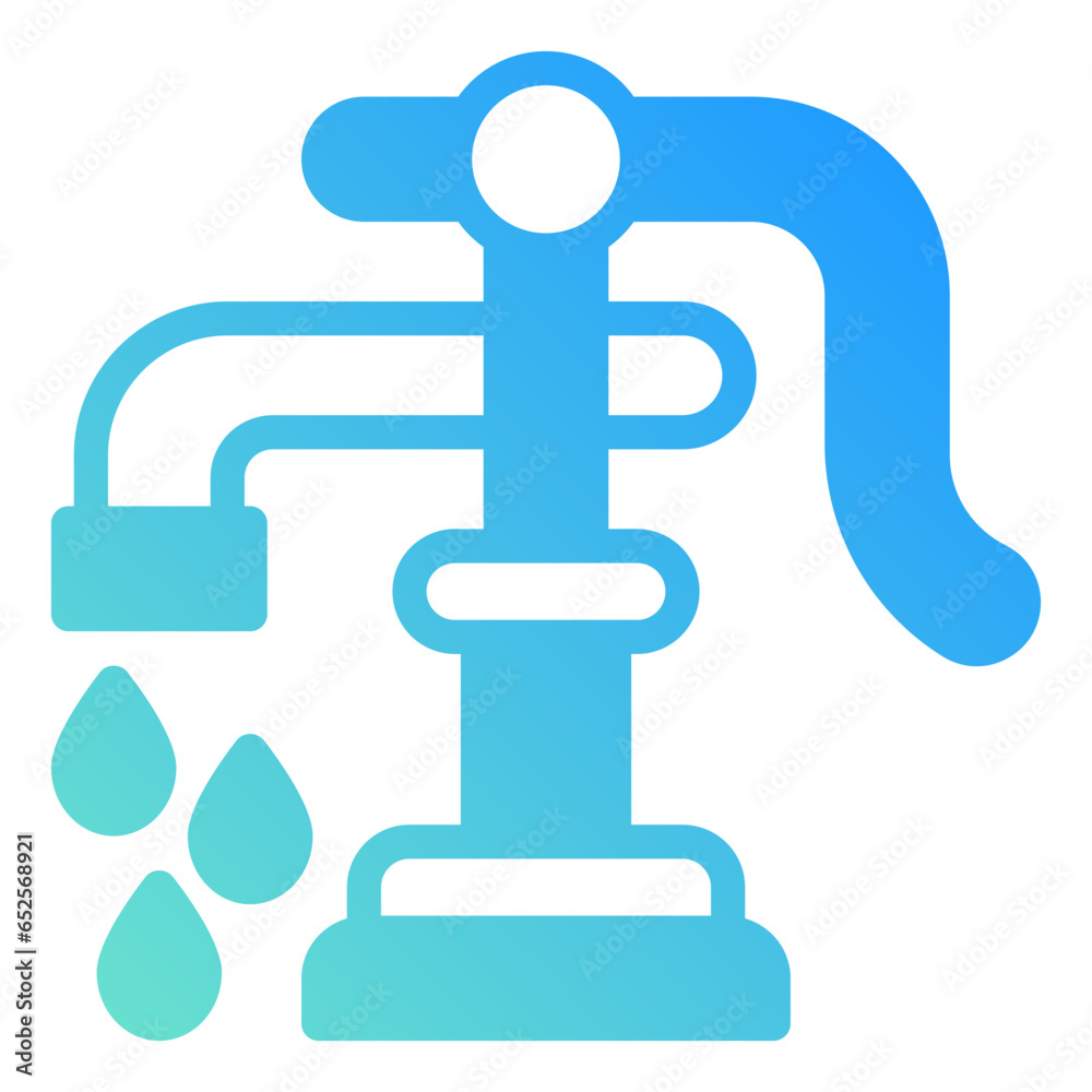 water pump icon illustration