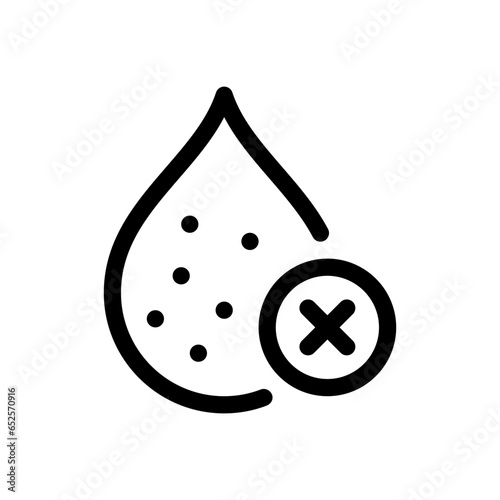 dirty line icon