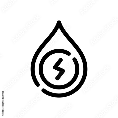 hydro power line icon