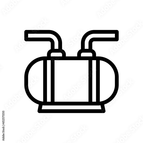 septic tank line icon