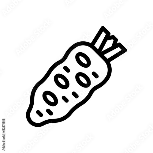 wasabi line icon