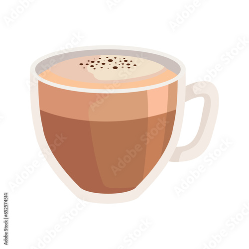 coffee cup with milk