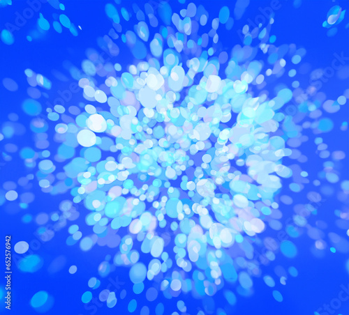 バブル　抽象背景イメージ（Fireflyで生成拡張）