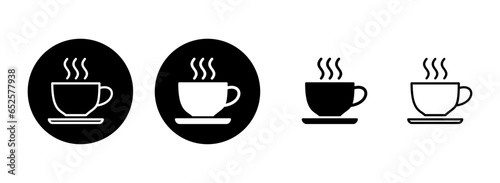 coffee cup icon set illustration. cup a coffee sign and symbol © OLIVEIA