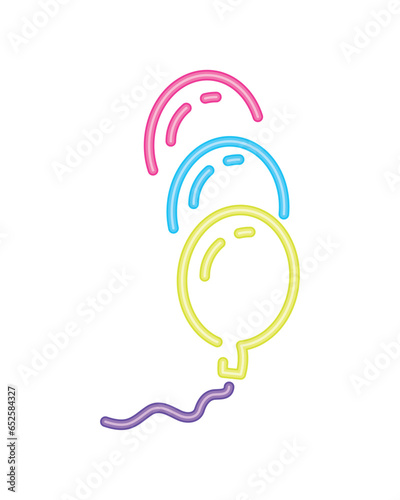 helium neon balloons inflatable