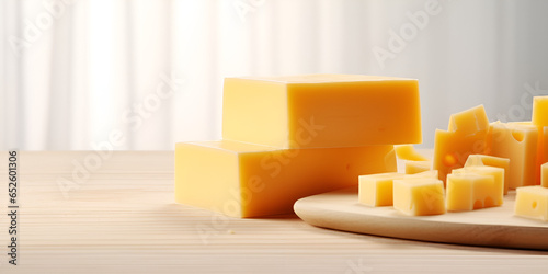Heat Stable Cheese Block,,,, Melt-Resistant Cheese Product