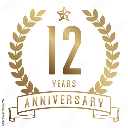 12 years anniversary celebration

