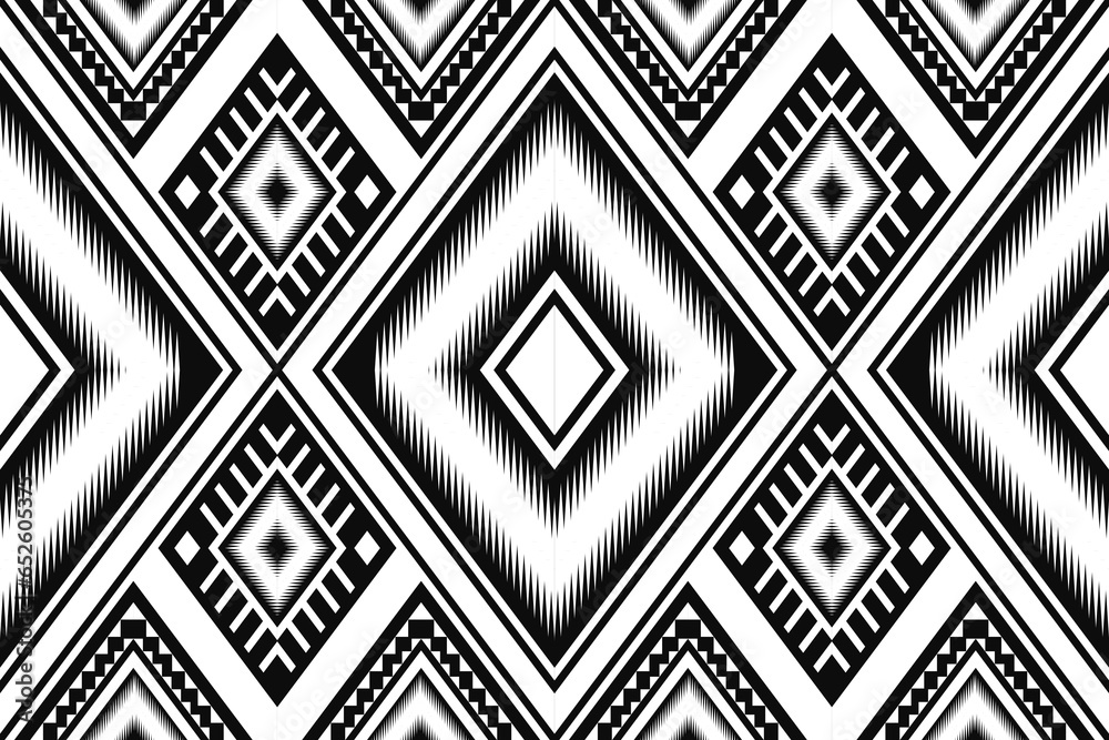 custom made wallpaper toronto digitalikat and geometric seamless pattern. black and white ethnic oriental traditional background. Aztec style illustration design for carpet, wallpaper, clothing, wrapping, batik, and fabric.