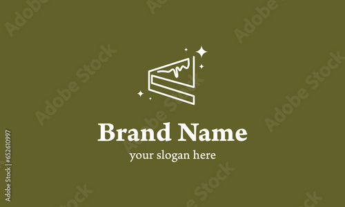 slice cake logo