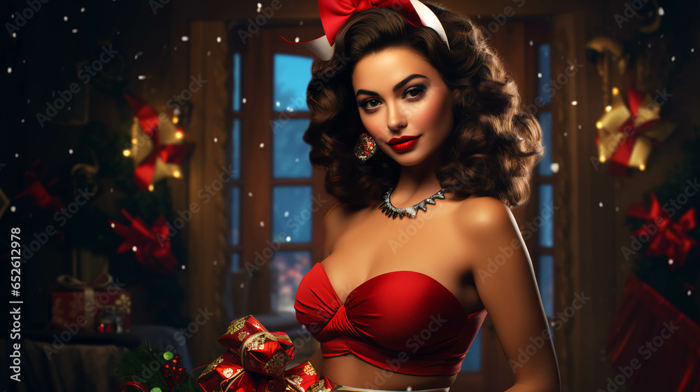 Latin Women Christmas Theme Latin Women Christmas Theme