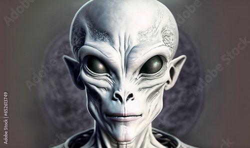 person in mask alien