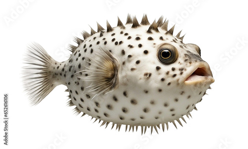 Pufferfish on transparent background