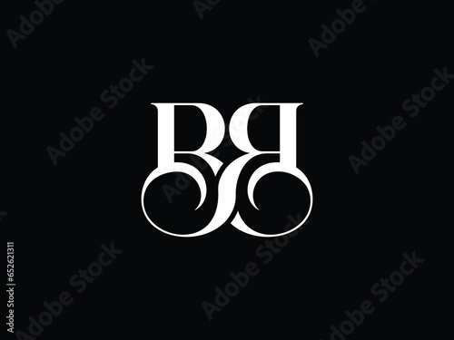  Creative BB  initial monogram elegant vector logo template