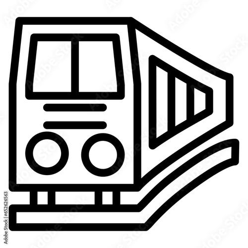 Vector Design Train Icon Style