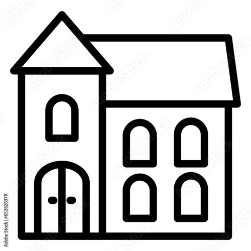 Vector Design Dolls House Icon Style