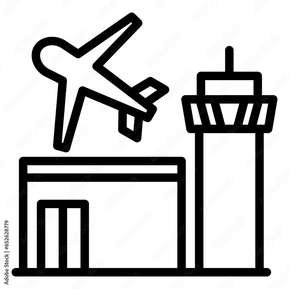 Vector Design Airport Icon Style Vector Design Airport Icon Style
