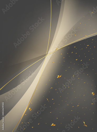 背景 豪華 高級感 金 黒	
