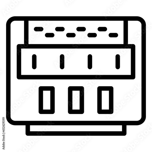 Vector Design Taxi Meter Icon Style