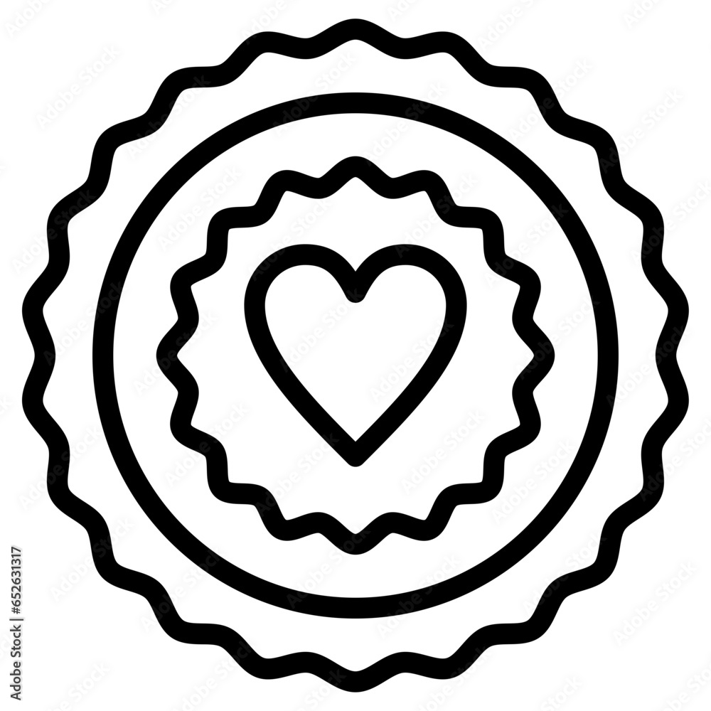 Vector Design Charity Stamp Icon Style Vector Design Charity Stamp Icon Style