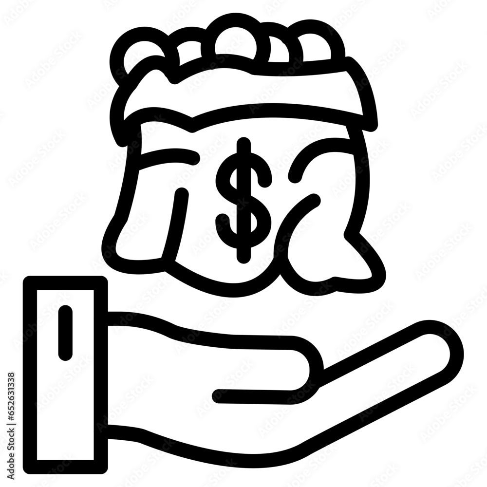 Vector Design Helping Hand Icon Style Vector Design Helping Hand Icon Style