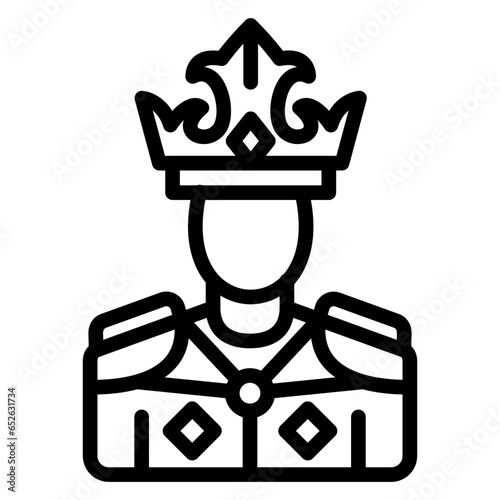 Vector Design King Icon Style