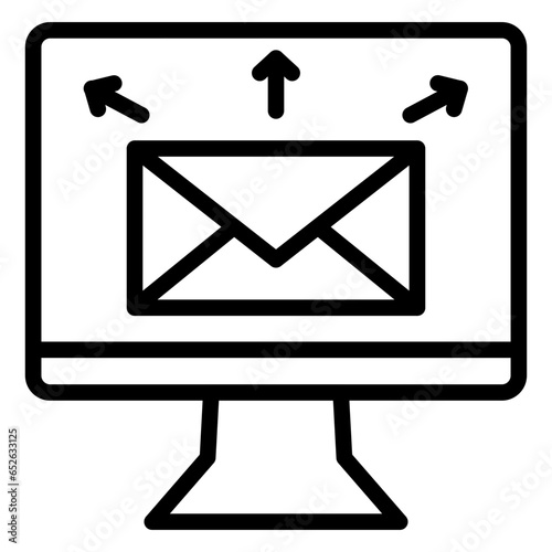 Vector Design Mass Mailing Icon Style