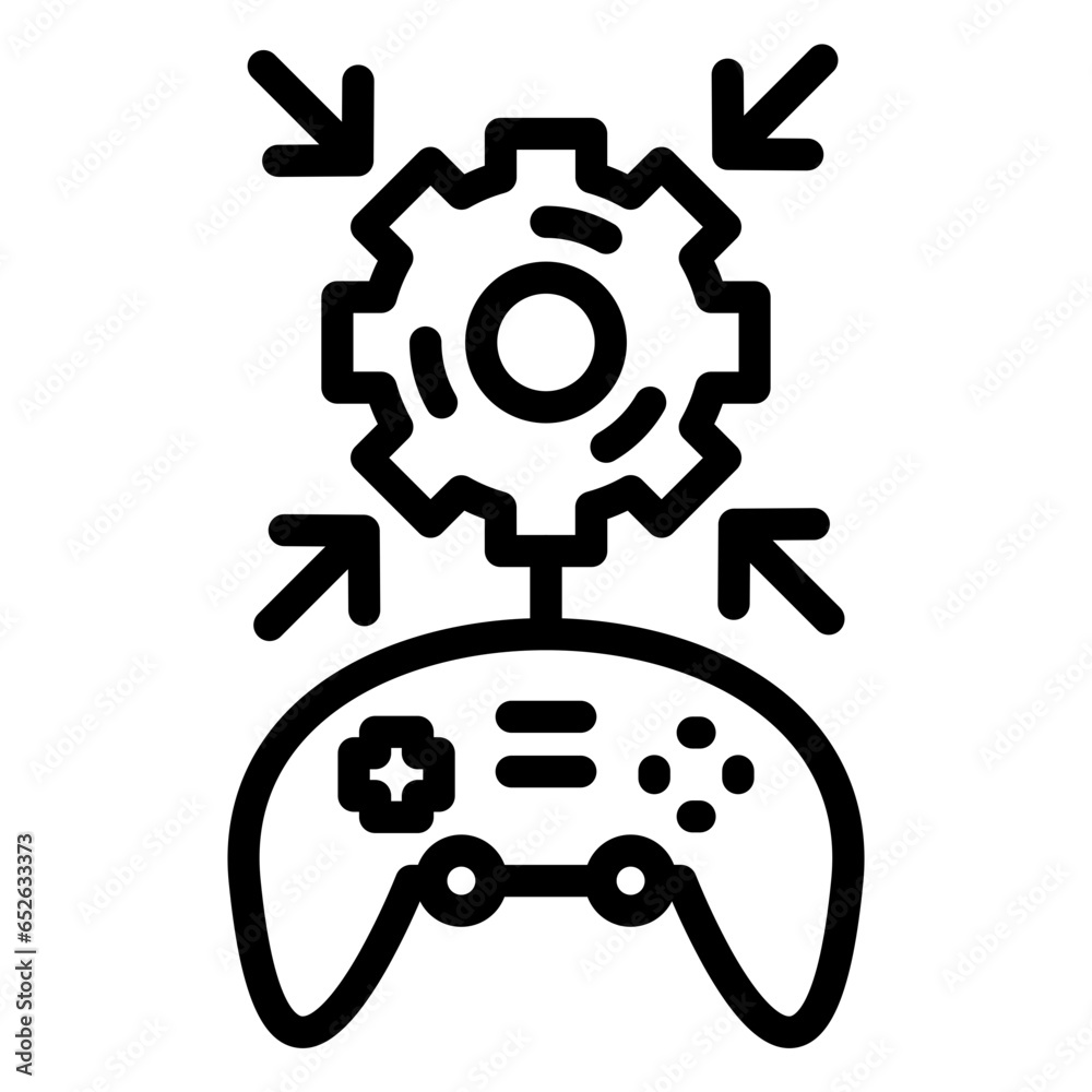 Vector Design Game Mod Manager Icon Style Vector Design Game Mod Manager Icon Style