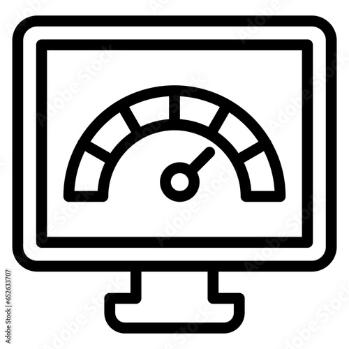 Vector Design Bandwidth Icon Style