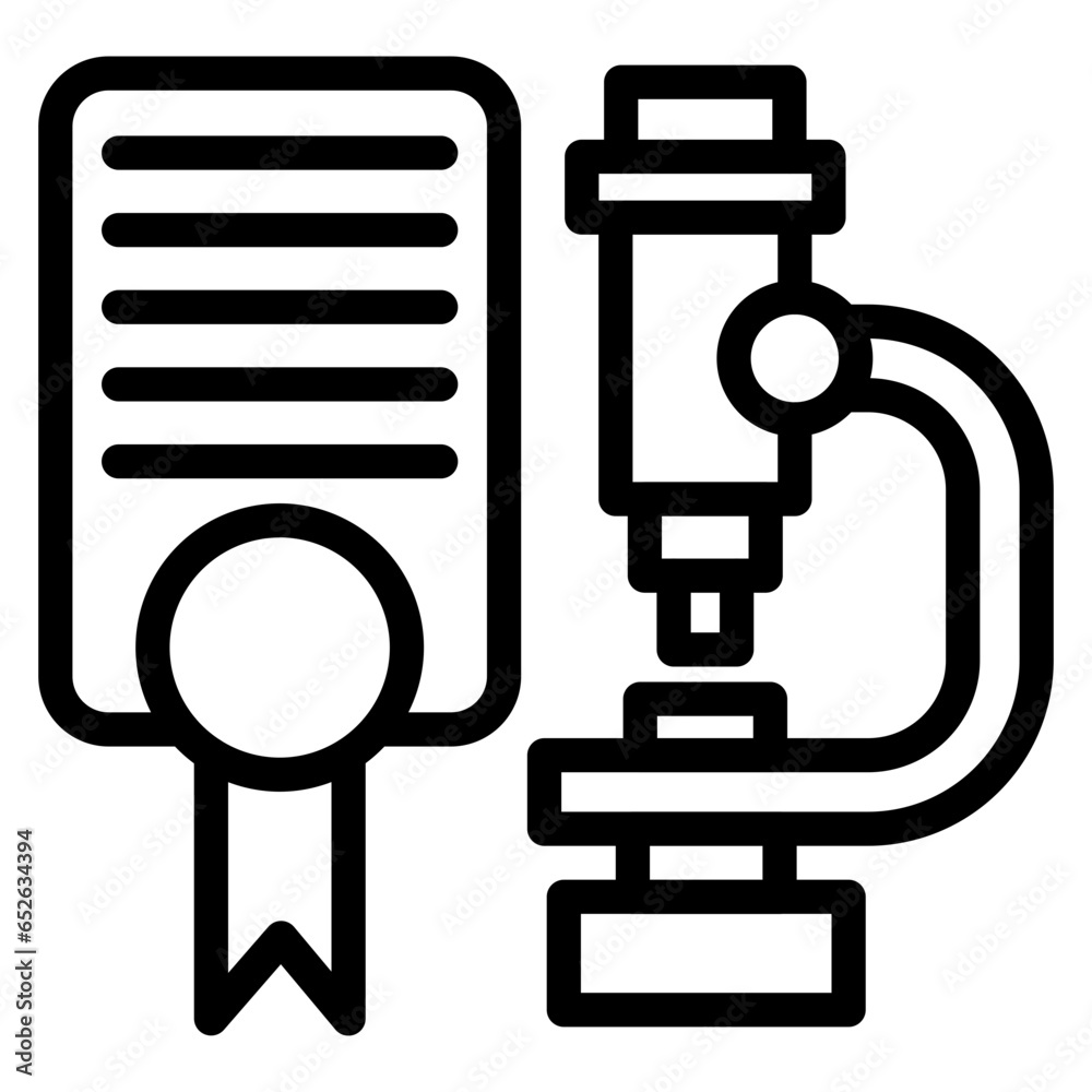 Vector Design Lab Certified Icon Style Vector Design Lab Certified Icon Style