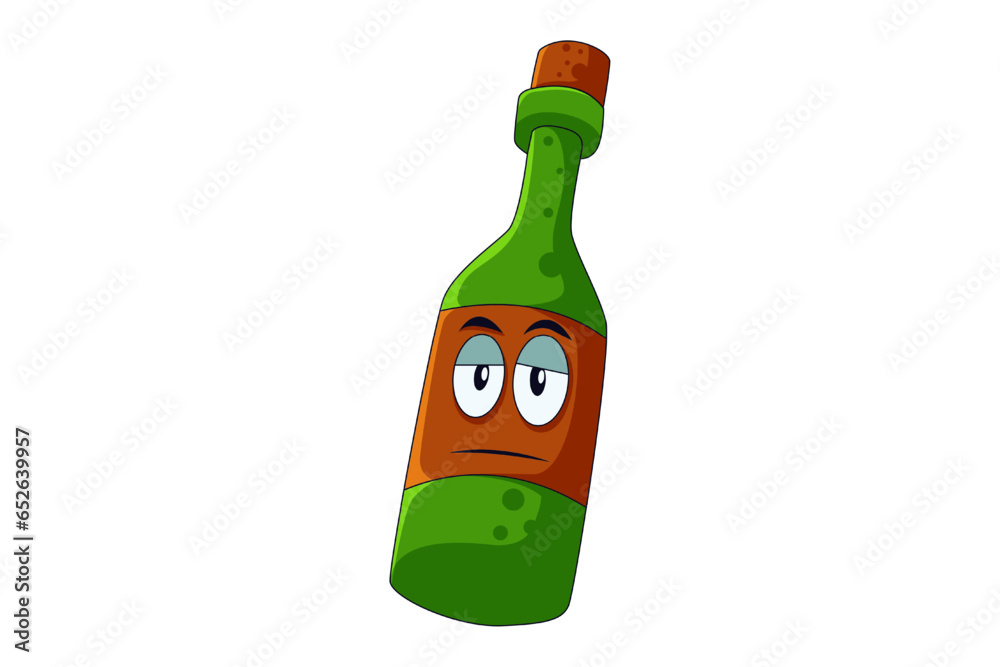 Cute Beer Character Design Illustration Cute Beer Character Design Illustration
