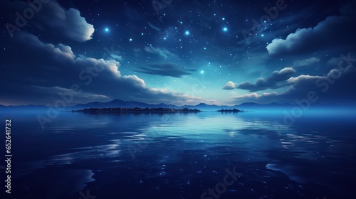 Night sky and sea  © SaraY Studio 