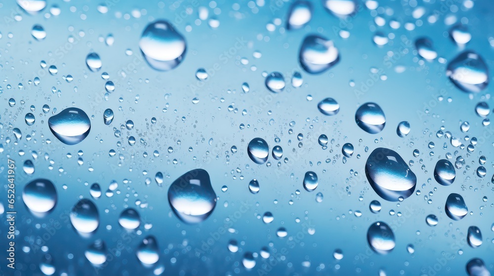 Water rains drops background