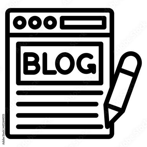Blog Icon Style