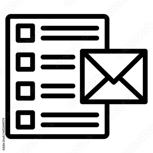 Email List Icon Style
