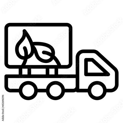 Biofuel Tank Icon Style