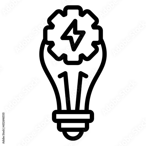 Sustainable Energy Icon Style