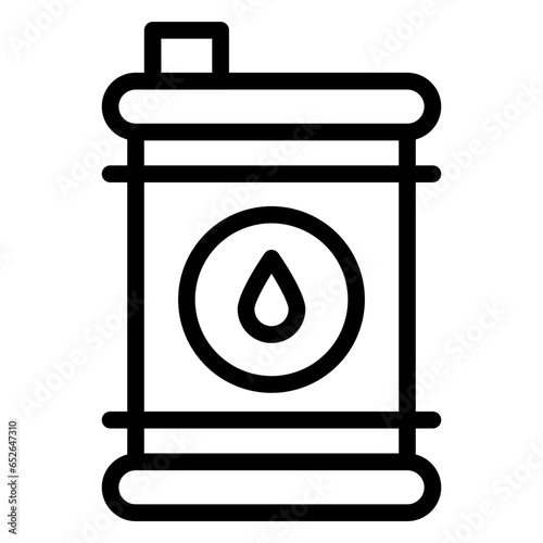 Oil Barrell Icon Style