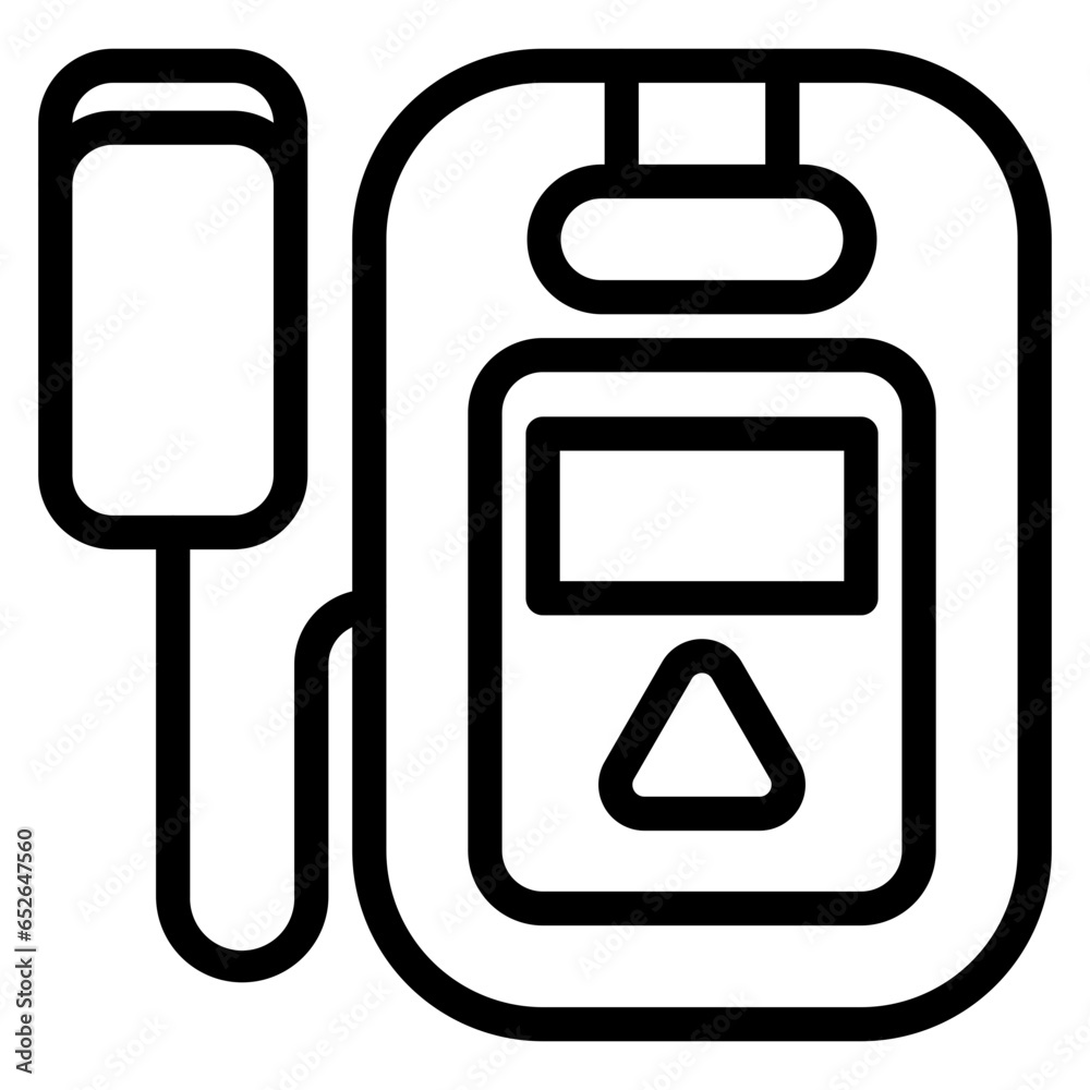 Defibrillator Icon Style Defibrillator Icon Style