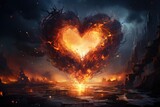 Inferno of Emotions: When Love Sets the Heart on Fire with Dreams