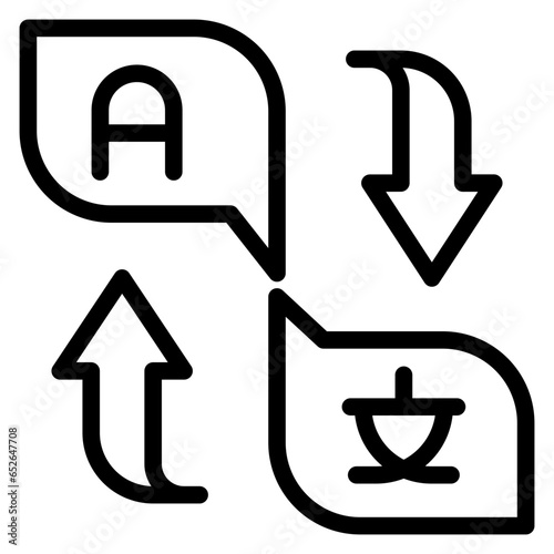 Translator Icon Style