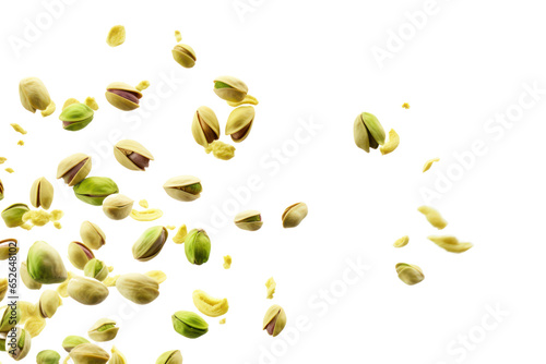Pistachio isolated on transparent background,Transparency  photo