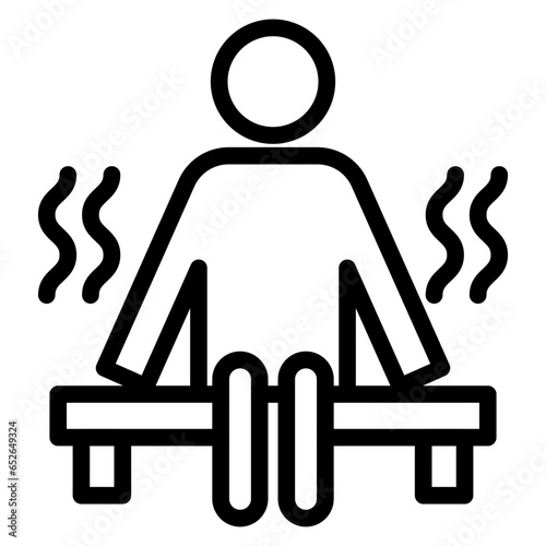 Sauna Icon Style