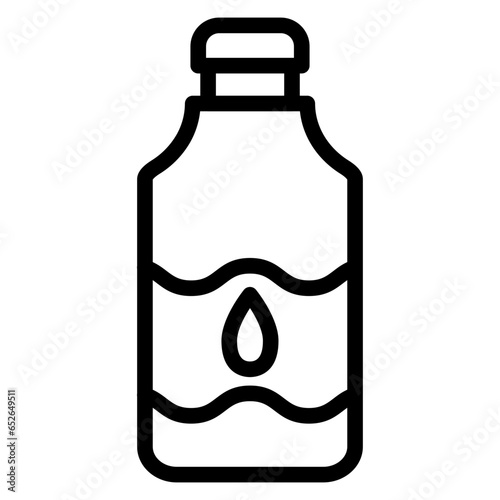 Water Bottle Icon Style