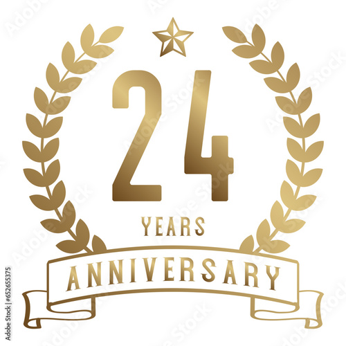 24 years anniversary celebration

