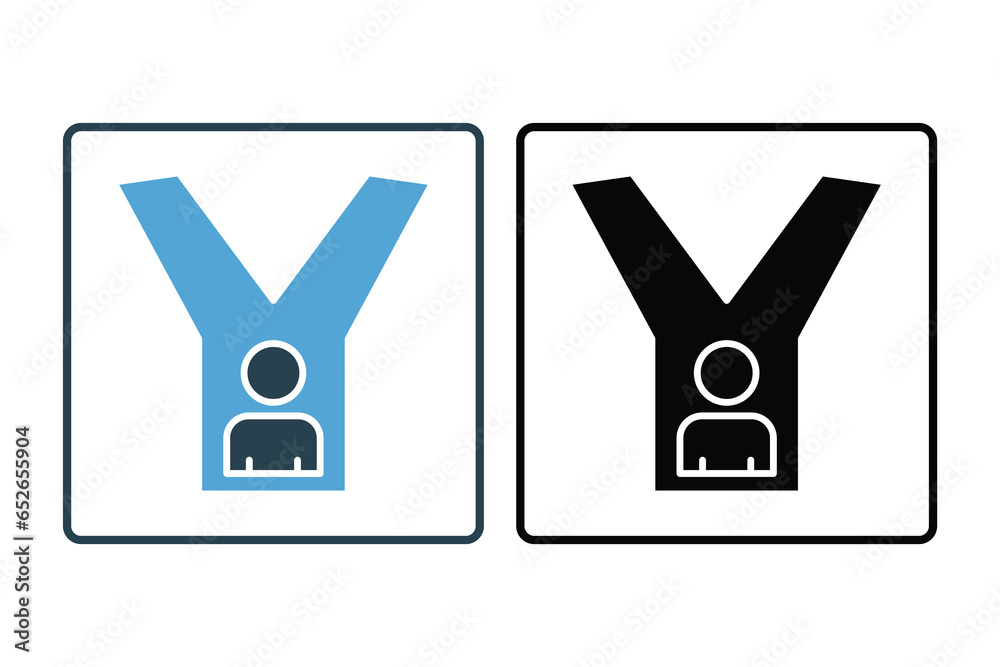Decision making icon. Icon of people at a crossroads. icon suitable for web site design, app, user interfaces, printable etc. Solid icon style. Simple vector design editable Decision making icon. Icon of people at a crossroads. icon suitable for web site design, app, user interfaces, printable etc. Solid icon style. Simple vector design editable