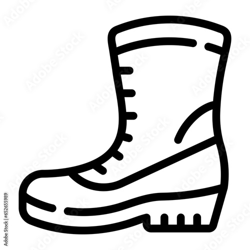 boots Line Icon