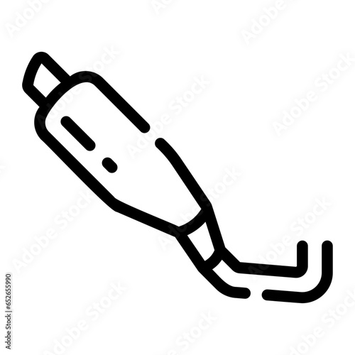 exhaust Line Icon