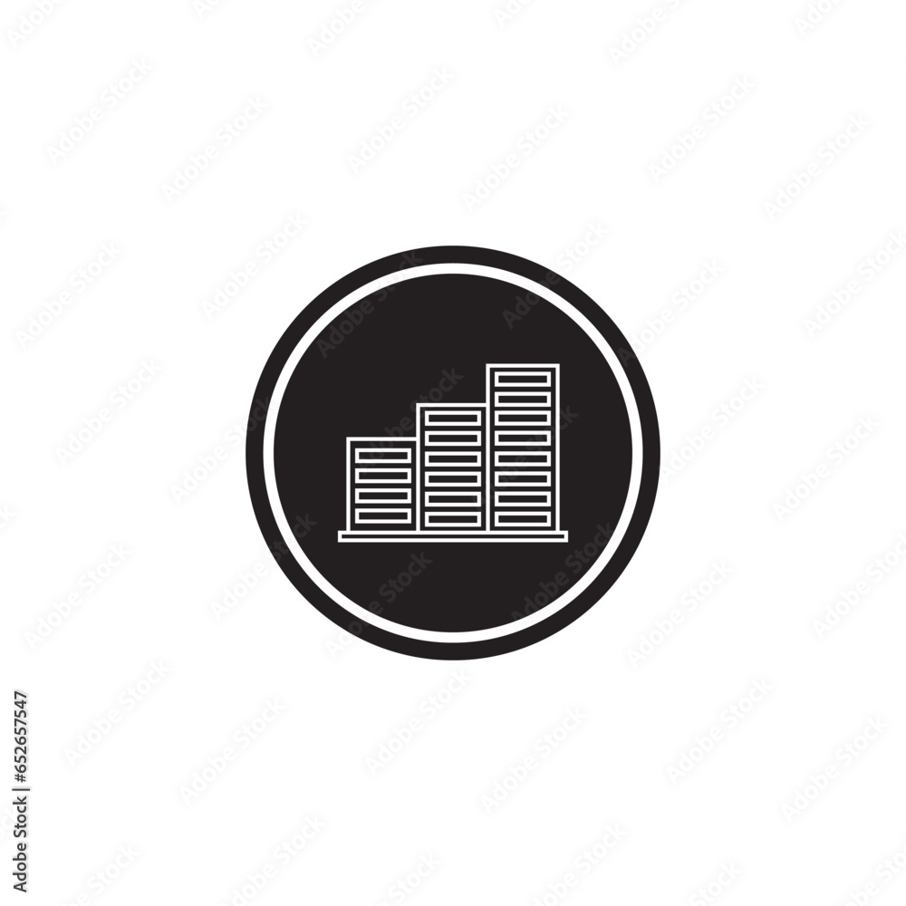 icon building vector