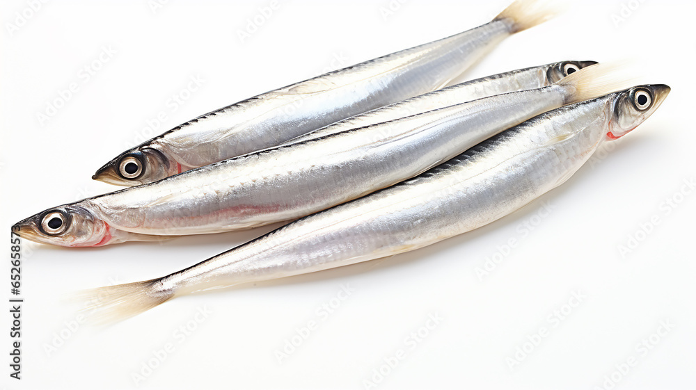 anchovy isolated on the background, fresh fish anchovy isolated on the background, fresh fish