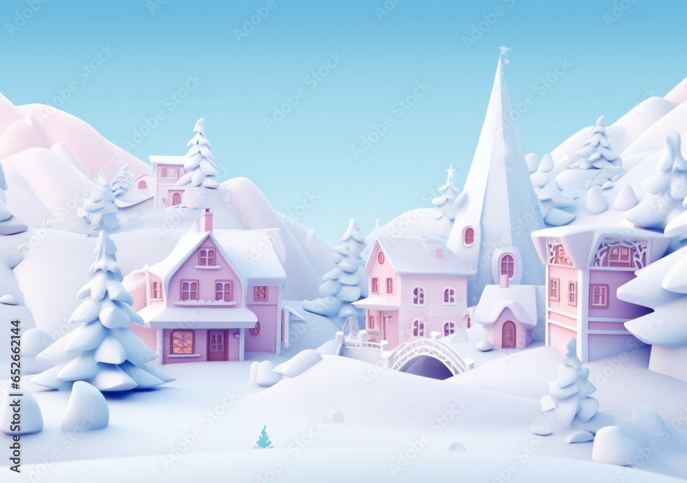 Christmas Background Landing Page